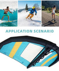 Inflatable Surf Wing For Kitesurfing And Foil Riding, Dope Water Fun Wind Wing For Adults And Beginners, Durable TPU Reinforced Polyester