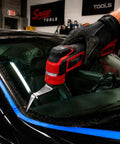 Precision 1.5 Inch Cold Knife Blade For Windshield Removal And Auto Glass Cutting With Serrated Edge Delivers Clean Cuts And Minimal Trim Damage A Dope Multi Tool Accessory For Safe Glass Extraction in use