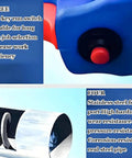 Portable Grain Conveyor Auger, Heavy Duty Screw Feeder With High Suction, red button and stainless steel pipe details