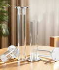 Adjustable Acrylic Furniture Legs Set For Cabinets Coffee Tables End Tables Beds Waterproof And Heavy Duty Load Bearing Replacement Legs