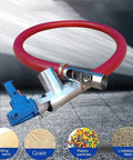 Portable Grain Suction Auger Pump With Heavy Duty Wear Resistant Hose and screw conveyor for multi-material use
