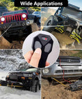 12V Wireless Winch Remote Control Kit 2 Pack With Dual Transmitters Universal Five Wire System for trucks and ATVs