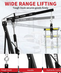 Bad Boy Heavy Duty Folding Hydraulic Engine Hoist And Cherry Picker Rock Solid Shop Crane with Tough Hook and hydraulic cylinder.