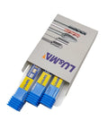 LU&MN SB-5 tungsten carbide burrs set, cylinder double-cut, 1/2 in dia x 1 in length, 1/4 in shank, 3 pcs