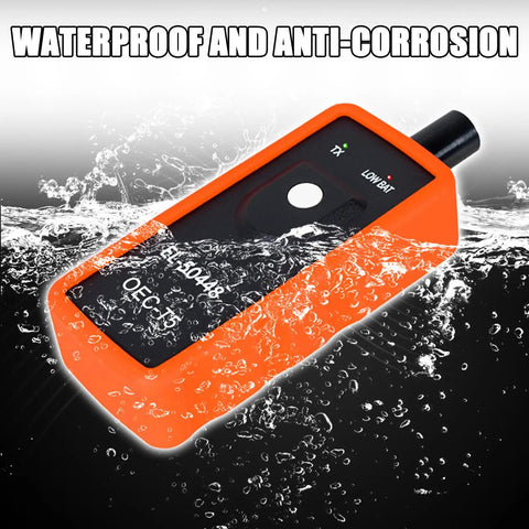 Rock Solid Universal TPMS Relearn Tool For GM Trucks Quick Sensor Activation Reset Device with waterproof design.