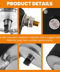 167576 Hydraulic Slide Out Pump Motor For RV Leveling System 4200 RPM Go To Replacement Part Compatible With 149087 414018 And 146374 Through 146378 Durable Build For Easy Install, manual drive access