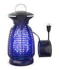 Outdoor Bug Zapper With 4200V High Voltage Insect Killer Waterproof LED Light For Mosquitoes Flies And Gnats