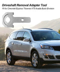 DT-51329-A Driveshaft Removal Adapter Tool for Chevrolet Equinox Traverse XT5 Acadia Buick Envision, heavy-duty metal construction.