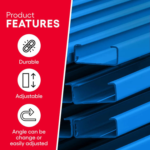 Ultimation Light Duty Roller Stand With Adjustable Steel Conveyor Rollers Galvanized 12 Inch By 5 Feet showcasing durable adjustable features.