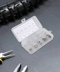 Cool Stainless Steel Retaining Rings Assortment Box M1 Point5 To M10 with various sizes for DIY repairs and pro jobs.