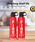 Two Pack Fire Extinguishers For Home Kitchen Car And Grill With Mounting Brackets Easy Press Aim Spray 8 In 1 Fire Safety