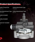 Grease Monkey Approved Power Steering Pump Fits Lexus Rx300 1999 2003 Toyota Highlander 2001 2003 V6 detailed product specifications image.