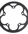 Rugged Aluminum Chainring Guard For 130mm BCD Sprockets 42T 44T Black Aluminum Protector For Tough Rides