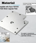 Motor Mount Adapter Plate For Razor RSF350 Electric Bike Models MY1020 Motor Upgrade Plate For E Moto Modification