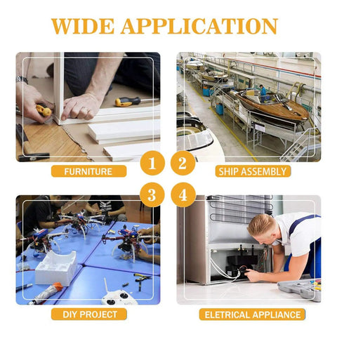 Wide application of 540 Piece Stainless Steel 304 Set Screw And Grub Screw Assortment Kit in furniture, ship assembly, DIY, and electrical appliances.