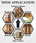8 Pieces Cabinet Door Damper Pins Dual Purpose Replacement Pins For Cabinets And Shelves, Wide Application Display