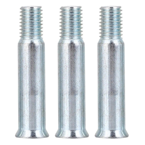 15 Pack Beefed Up Steel Inline Skate Replacement Axles 8mm Diameter 35mm Or 38mm Length With Coated Connecting Parts