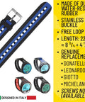 Big Screen Dive Computer Replacement Watchband Dope Rubber Strap For Donatello Giotto Leonardo Michelangelo Models display