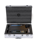 Pro Grade Digital Surface Roughness Tester for Ra and Rz, Compact Gauge ISO DIN ANSI JIS Compliance in carrying case