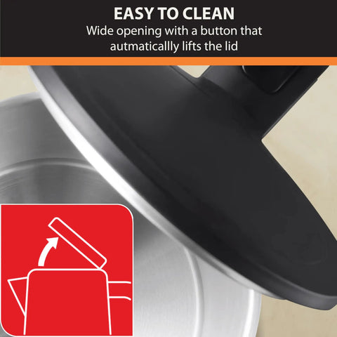 1.5L Cordless Electric Kettle With Cool Touch Exterior And Stainless Steel Interior Boils One Cup In 80 Seconds