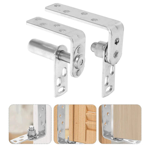 Stainless Steel Double Gate Hinges With Dual Direction Opening And Automatic Rebound For Cafe Saloon Doors And Cabinet Doors