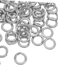 Stainless Steel Split Ring Lock Washer Kit 100 Pcs Heavy Duty Vibration Resistant Lock Washers For Bolts And Nuts Industrial Grade Outdoor And General Repairs, assorted rings