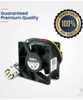 DIY Friendly Evaporator Fan Motor Replacement for GE Refrigerator WR60X26866 and Compatible WR02X13733 product image