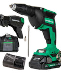 Your Go-To 18V MultiVolt Cordless Drywall Screw Gun Kit With Collated Magazine, High Speed 0-5,000 RPM, Includes 2.0Ah Battery And Charger