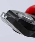 Close-up of Electronics Precision Snips 5.5-Inch Diagonal Cutters with induction-hardened blades for ultra durable cuts