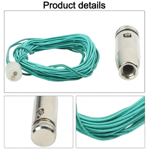 Epee Wire 1m with Point Tip for Easy Fencing Maintenance and Repair Pro Grade High Conductivity Metal Cable