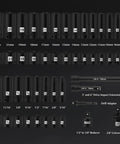 49-Piece Three-Eighths Inch Drive Impact Socket Set with Deep and Shallow 6-Point Sockets, SAE and Metric, CR-V Steel