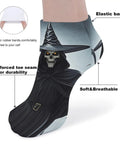 Death Scythe Themed Ankle And Crew Socks with skull design, elastic bands, reinforced toe seam, soft breathable material
