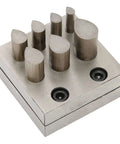 Drop Shaped Disc Cutter Set 7 Piece Punch Die Forming Kit For Jewelry Making And Metal Gaskets Sheets With Base 62x62mm View
