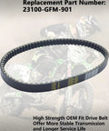High Performance Drive Belt For Honda Lead 110 NHX110 Scooter CVT Transmission V Belt Fits 2008-2015 Models Replace 23100-GFM-901 on display.