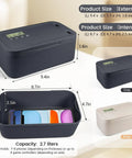 Heavy Duty Timed Lock Box That Slaps Your Phone Up for 30 Days Max Phone Jail with 2-In-1 Quick Lock and Countdown Modes, gray design with digital timer display.