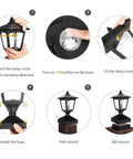 Steps to install Outdoor Post Lights Two Pack No Fuss Install Lamp Post Cap Lights For Wood Fence Posts Pathway Deck With Lit 15 Lumen LED Garden Lighting For Safety And Curb Appeal