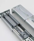Top Shelf Rear Mounting Brackets For 1.77 Inch 45Mm Drawer Slides Zinc Plated Cold Rolled Steel Cabinet Face Frame Hardware Ten Pairs With All Needed Screws Fits Like A Dream showing detailed slide components.
