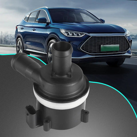Electric Auxiliary Water Pump Assembly 059121012B, plastic construction, designed for Audi, ensures engine cooling during summer drives.