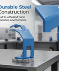Handy Heavy Duty Magnetic Torch Holder With Strong Base For Welding Station No Reach Bracket To Keep Your Mig Tool Secure And Steady On Any Steel Surface, blue steel design