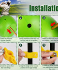 Connector Golf Swing Trainer Set Of 2 For Posture Correction And Consistency Improve Full Swing Power Mastery installation guide