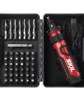 4V Cordless Screwdriver With Circuit Sensor Technology The Go To Tool For Everyday Fixes Includes 45 Piece Bit Set USB Charging Cable