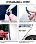 Keep Your Suzuki Ignis Lookin Fresh With A Flexible U Shape Door Edge Guard That Stops Scratches And Dings While Parking installation instructions