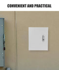Outdoor Waterproof Stainless Steel Electrical Junction Box 250x300x140mm Wall Mounted Control Panel Enclosure on wall
