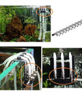 Heavy Duty Aquarium Air Pump Flow Control Valve With Hella Reliable Multiway Regulation And Solid Copper Nickel Silver Tone Finish For Your Fish Tank Setup Guaranteed in use with air tubing in a fish tank.