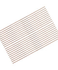 Top Picks For HVAC Pros 20 Pcs Phosphor Copper Welding Rods 2.5mm Diameter arranged in a neat line for efficient repairs.