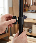 Installing plastic locking connector for 32 Pack Wire Shelf Clips With Plastic Locking Connectors For Wire Shelving Systems Post Supports Replacement Clamps For Racks In Kitchen Garage Storage Keeps Shelves Stable And Prevents Slippage on shelving post.