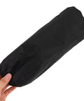 Straight Up Waterproof Arm Sleeves Black Reusable Oversleeves Keeps Your Arms Clean While Dodging Grease And Splatters Top Pick For Kitchen Cooking Cleaning Shop Tasks Gardening Heavy Duty Oilproof Covers Two Pair, shown being held.