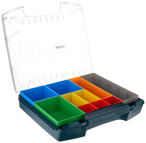 I Boxx 72 10 Set For Click And Go Storage System Blue With 10 Piece Organizer Thick Drawer For L Boxx 3D Transparent Lid