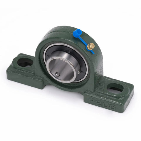 Tough As Nails Heavy Duty Pillow Block Ball Bearings With Rust Proof Cast Iron Housing And Self Aligning Chrome Steel Sealed Bearings