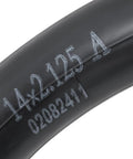 Butyl Inner Tube 14x2.125 With Bent CR202 Valve For 14 Inch Tire close-up showing size marking on tube surface